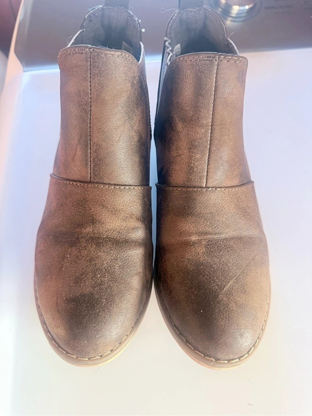 Rocket Dog Maylon Ankle Bootie Brown Ankle Booties